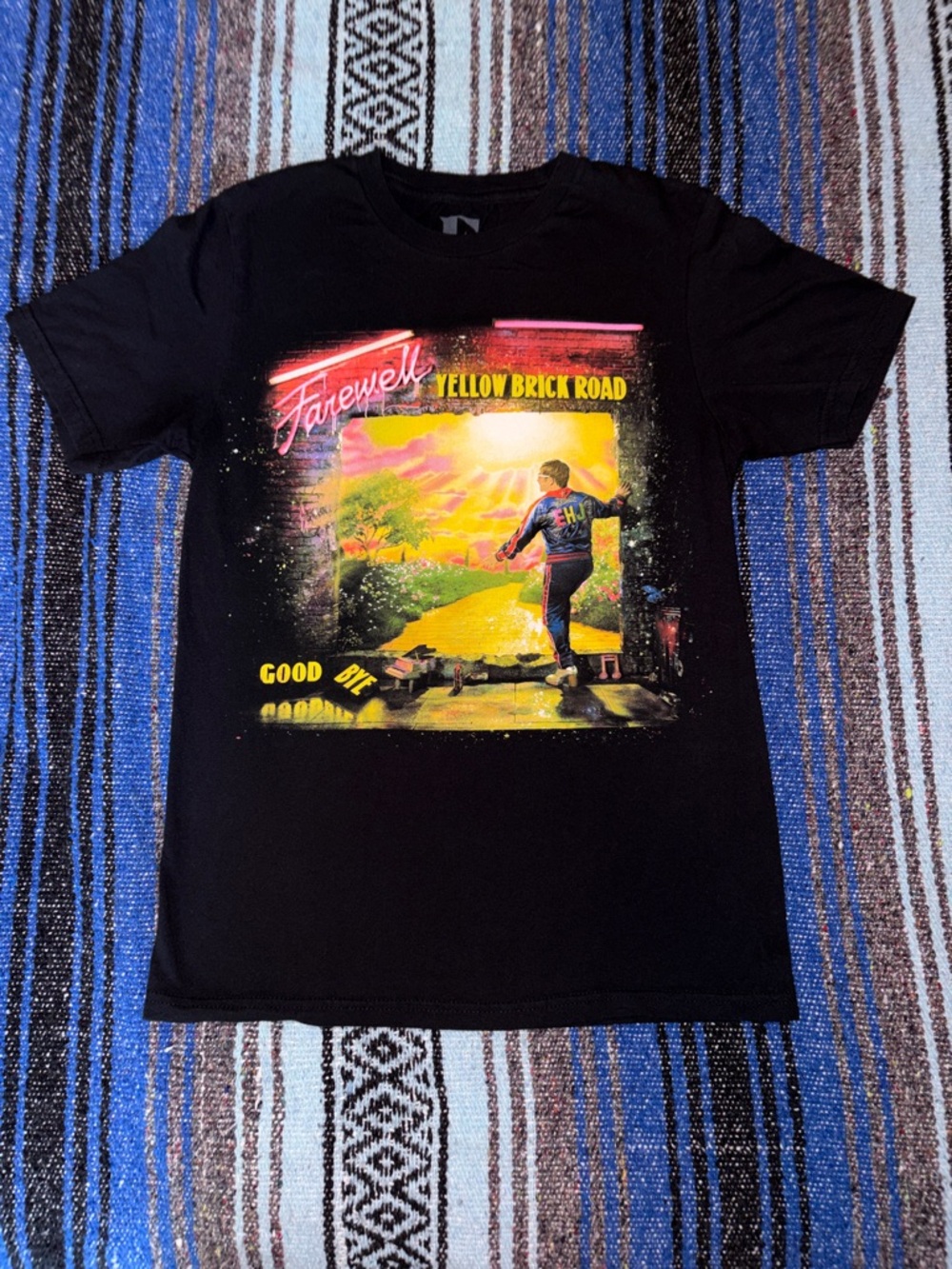 Elton John 2022 Farewell Yellow Brick Road Tour Tee Shirt